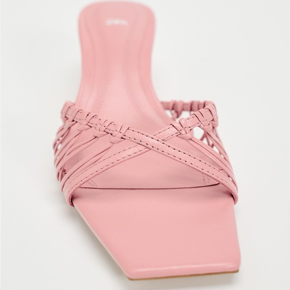 Zara Pink Kitten Heel - Picture 6 of 10